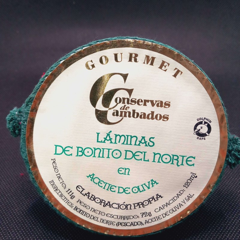 Láminas de bonito del norte Conservas Cambados