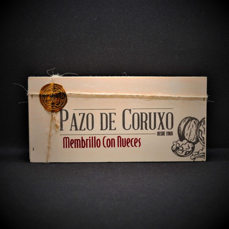 Membrillo artesano Pazo de Coruxo co nueces