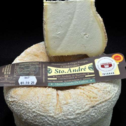 Queso cebreiro curado Santo André